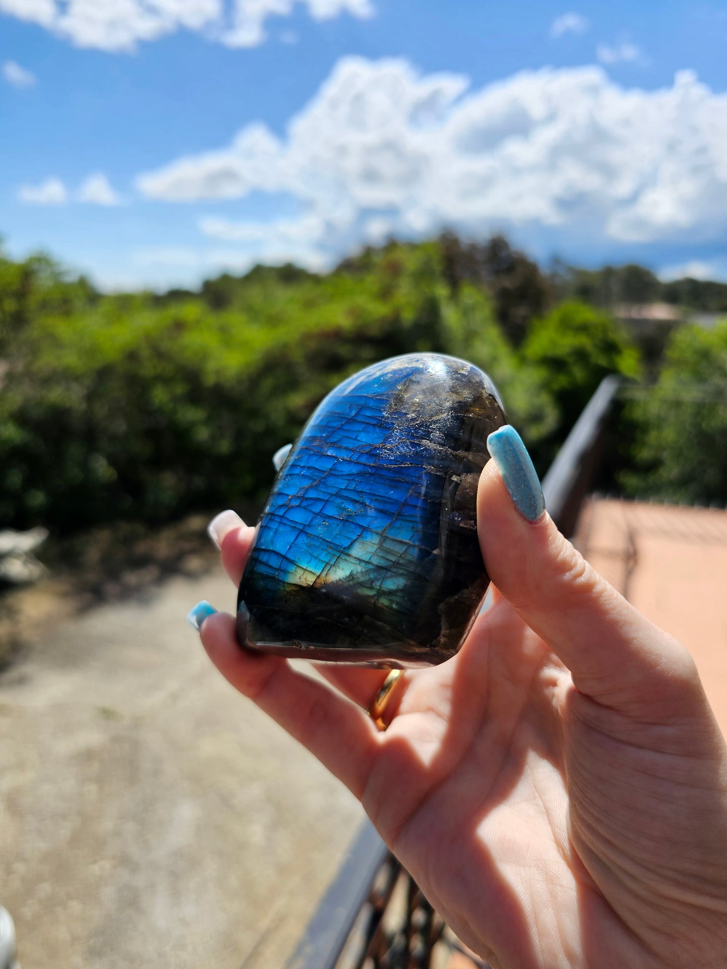 Labradorite polie " AA " 455G