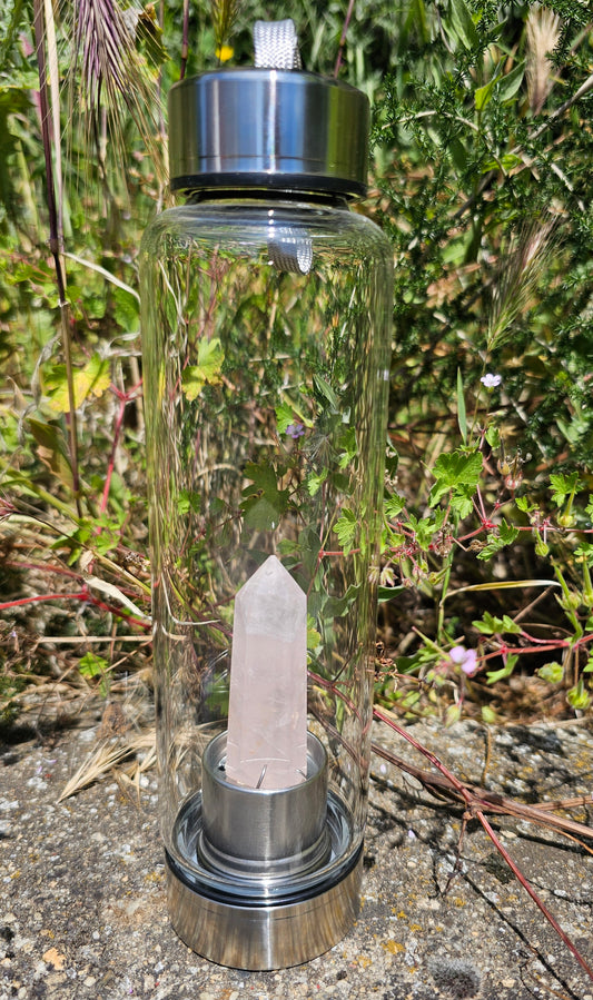 Bouteille Tadasana Pointe Quartz Rose