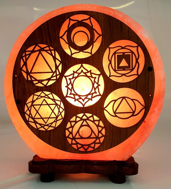 Lampe de Sel : 7 Chakras