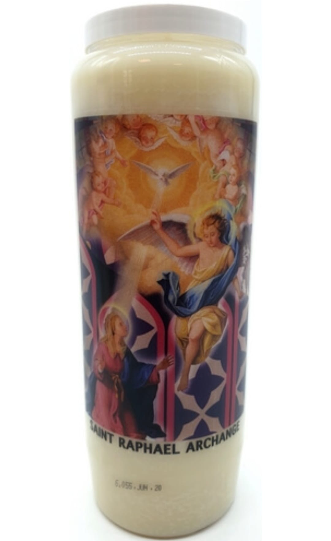 Bougie Neuvaine Saint Raphael Archange