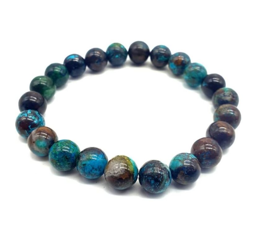 Bracelet Chrysocolle " AA " 8mm