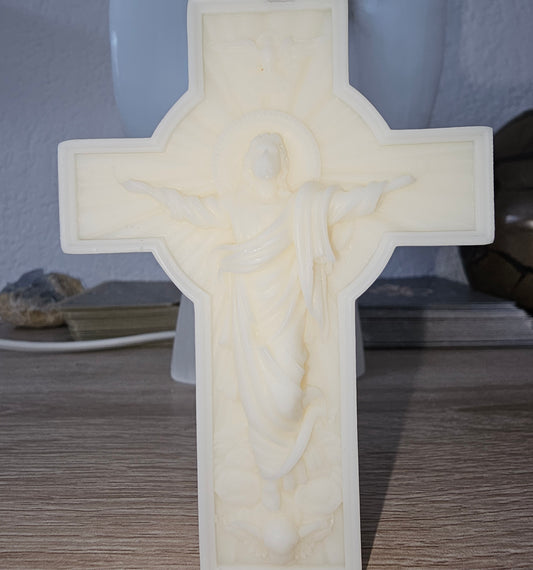 Cire décorative jesus petit format en cire de soja