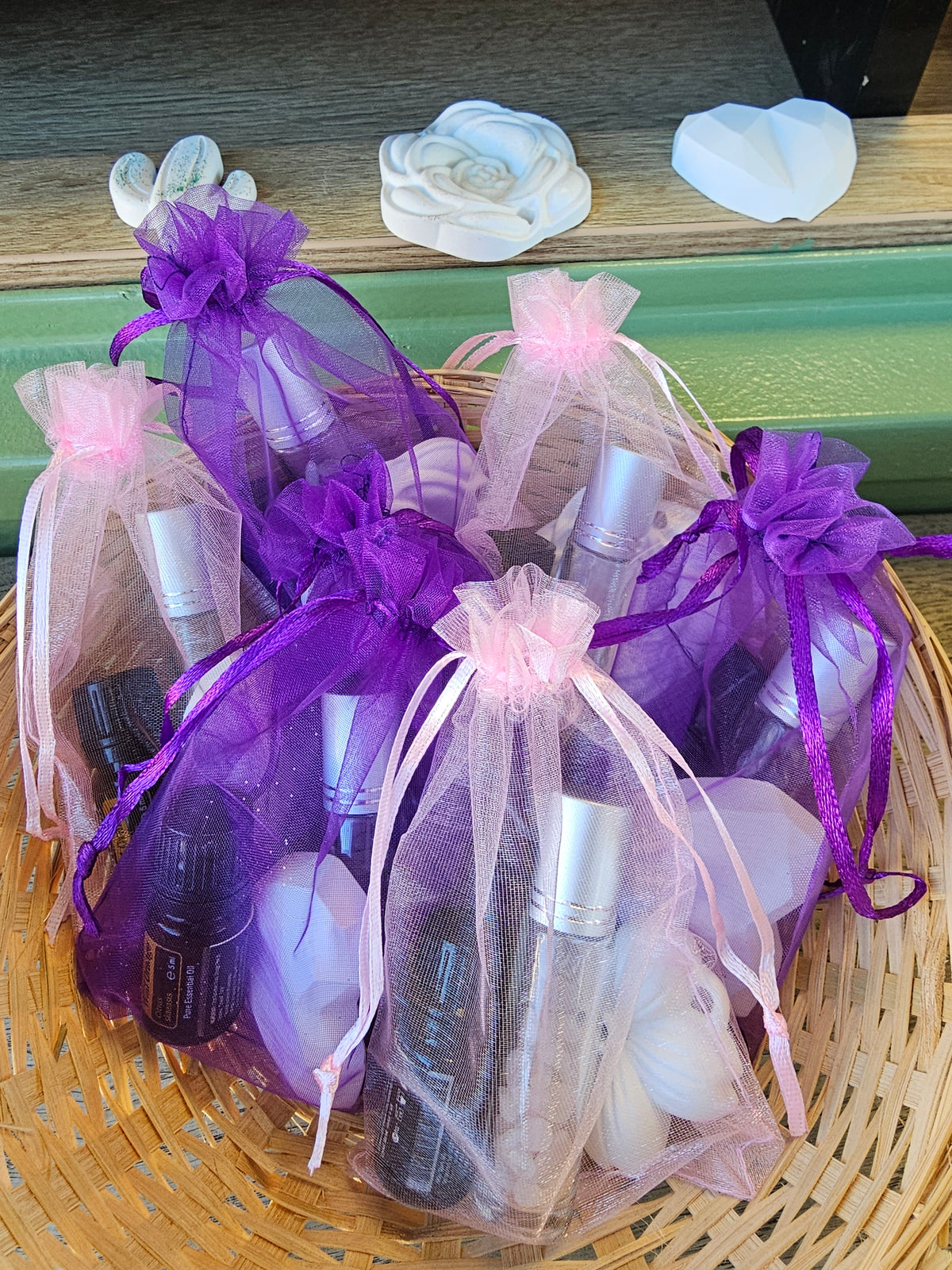 Roll on + huile essentielle orange douce + diffuseur offert 🎁