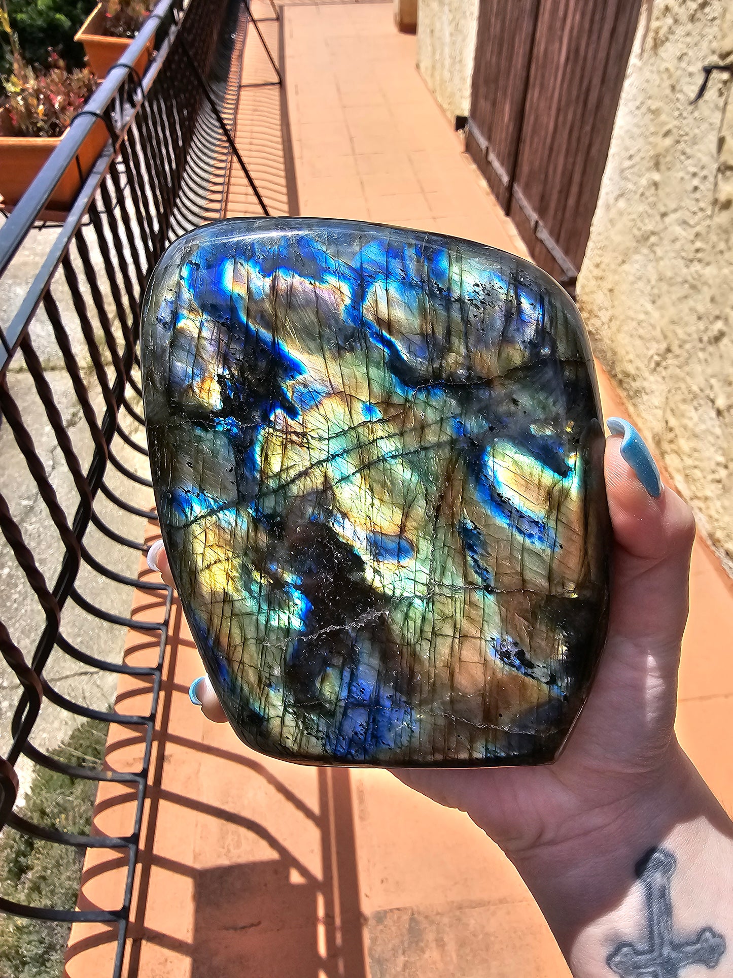 Labradorite polie "AA" 1,737kg