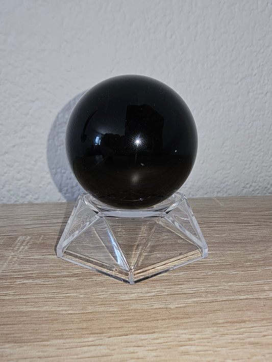 Sphères obsidienne œil celeste AA 50 à 60mm