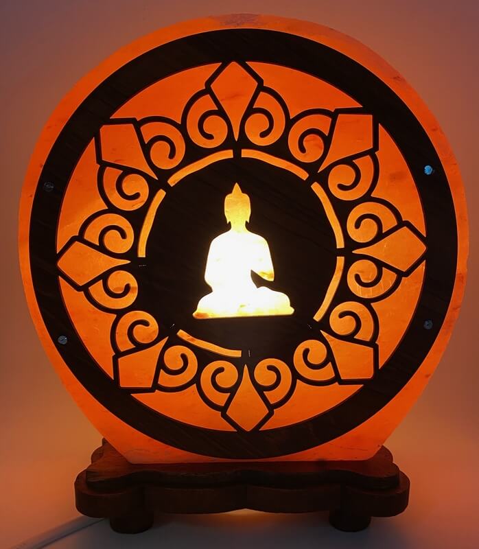 Lampe de Sel : Bouddha
