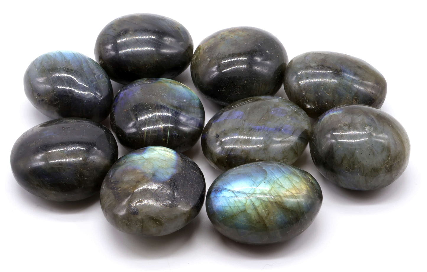 Galets roulés Labradorite AAA 3 à 6 cm