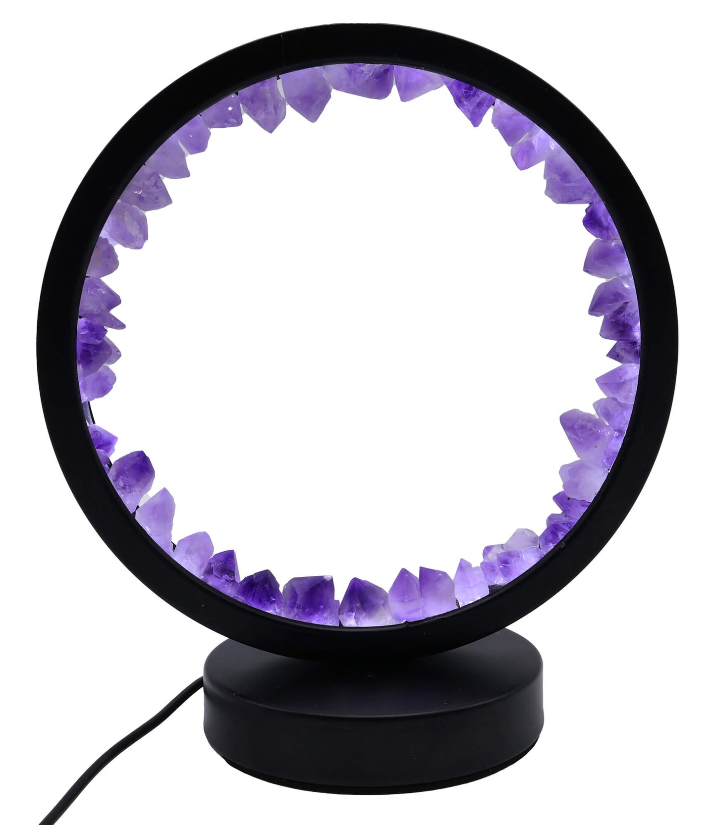 Lampe Ambiance Améthyste 22cm
