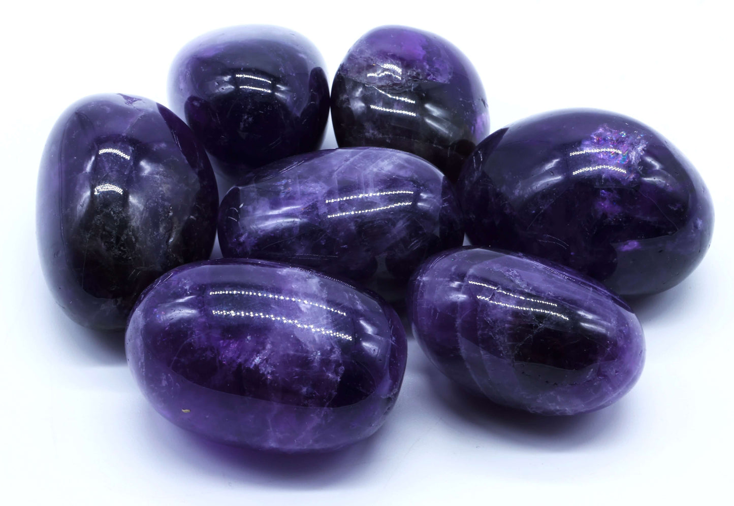 Pierre Roulée AMETHYSTE A ( à l'unité )