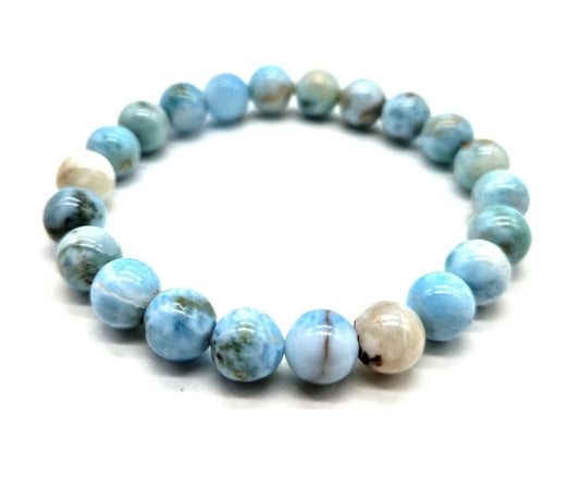Bracelet Larimar 8mm