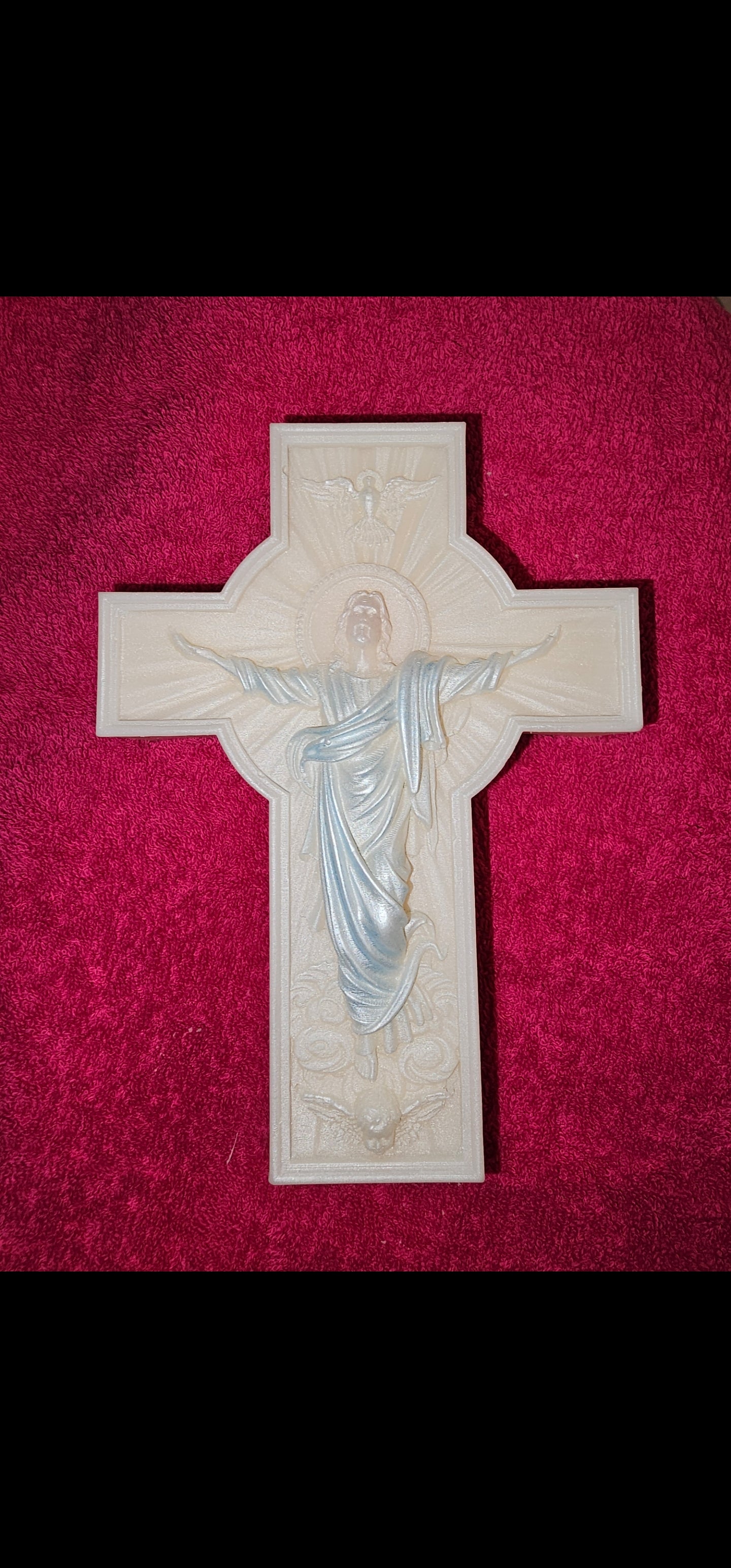 Cire décorative jésus cire de soja