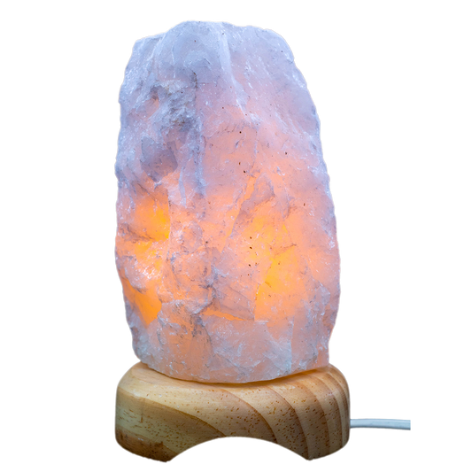 LAMPE QUARTZ ROSE BRUTE QUALITÉ A