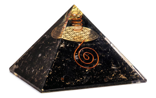Pyramide Orgonite 'Protection contre les Energies Négatives' 6cm