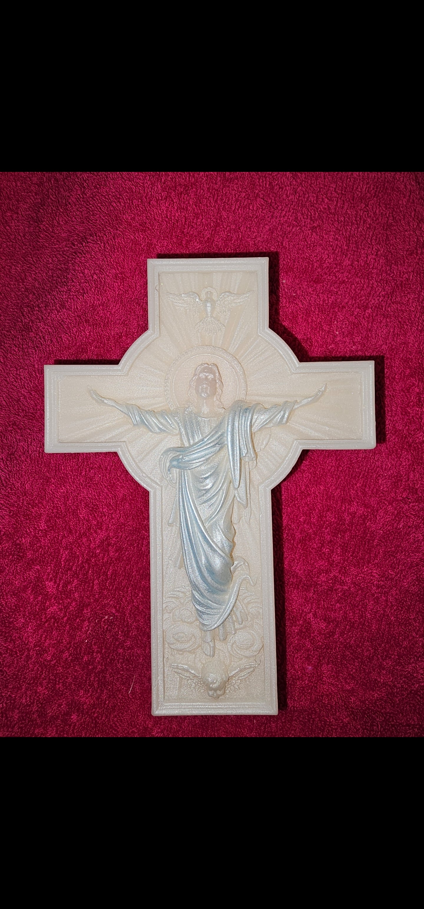 Cire décorative jésus cire de soja