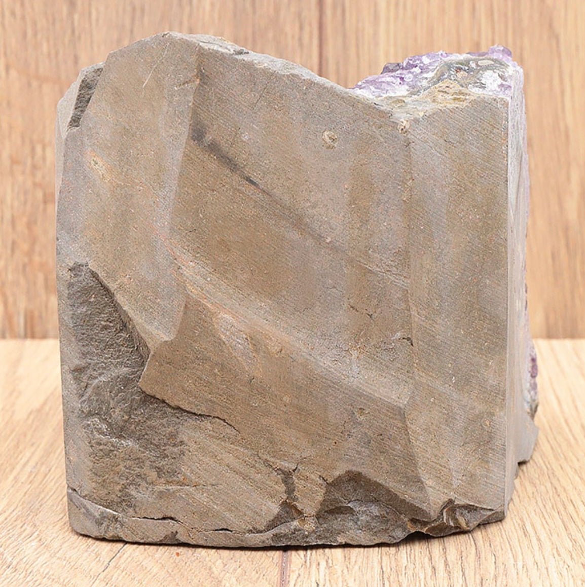 Géode d’améthyste Uruguay AAA n° 5489 bord brut 1800g